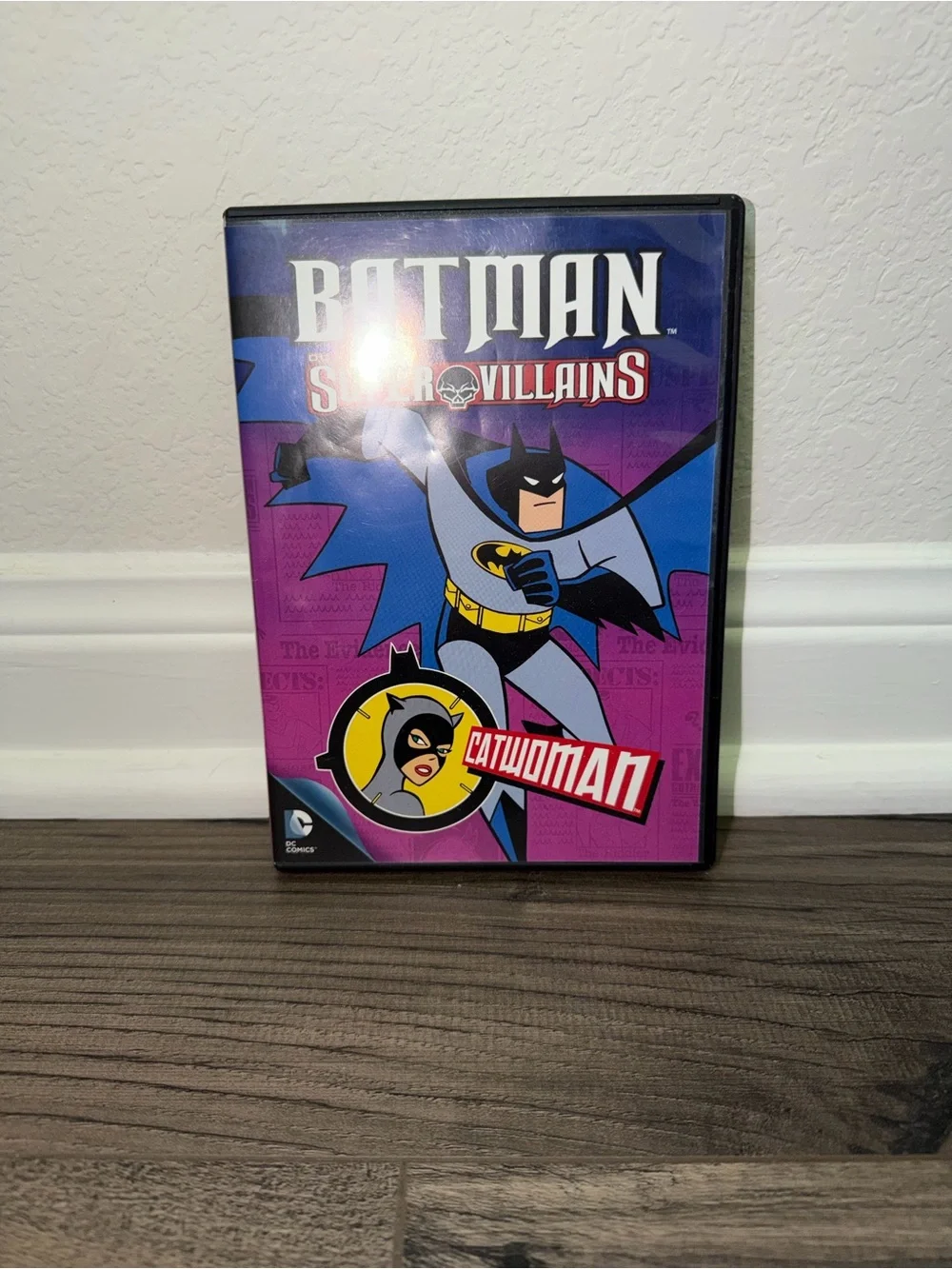 DC Comics Batman Super-Villains Catwoman DVD - Purple & Blue